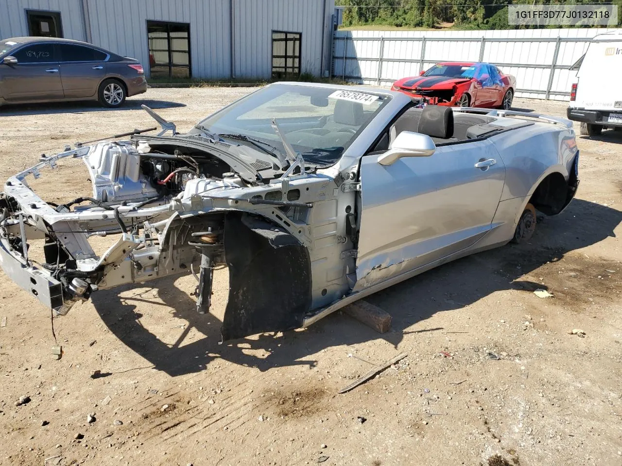 1G1FF3D77J0132118 2018 Chevrolet Camaro Ss