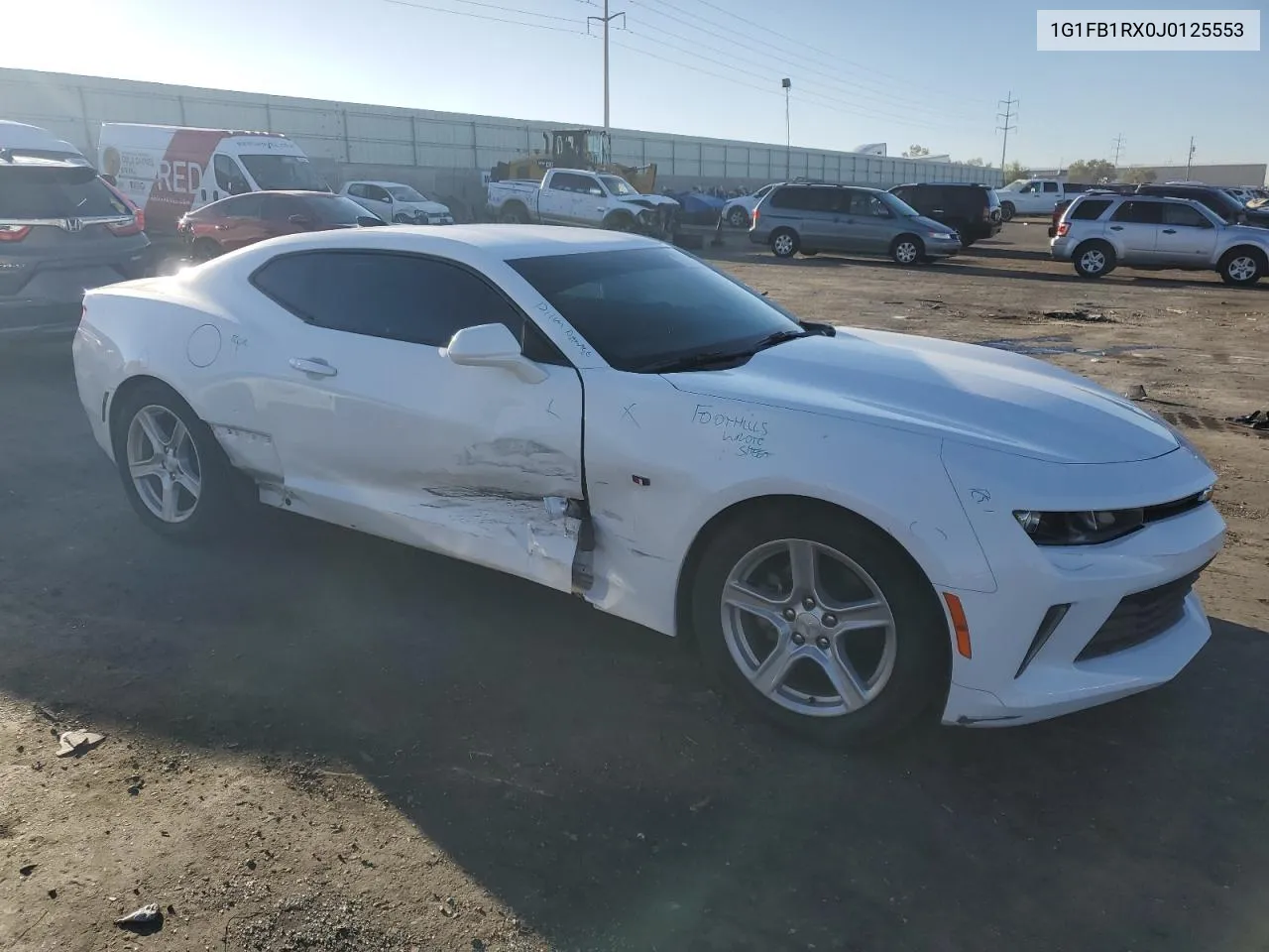 2018 Chevrolet Camaro Lt VIN: 1G1FB1RX0J0125553 Lot: 76918214