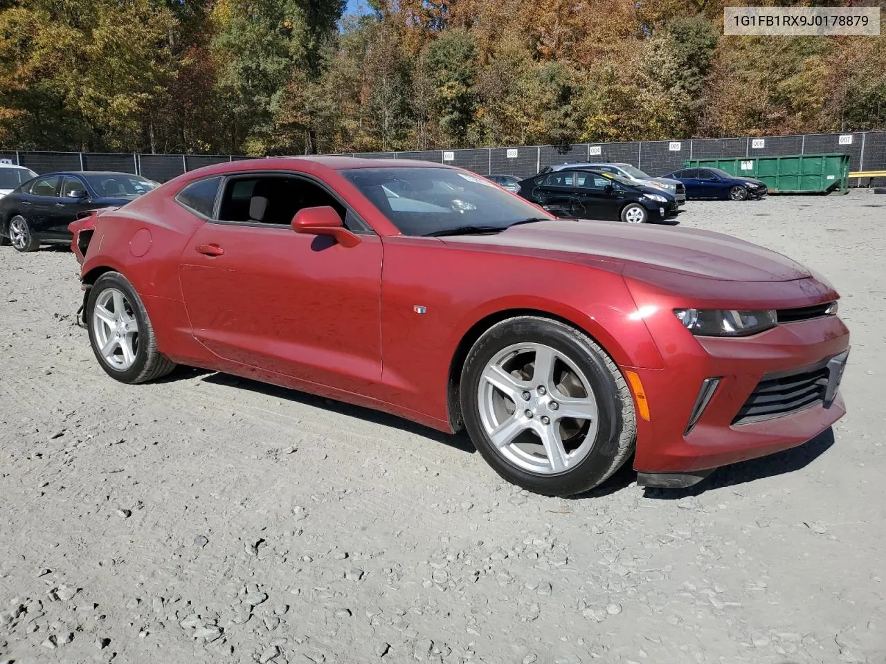 2018 Chevrolet Camaro Lt VIN: 1G1FB1RX9J0178879 Lot: 77082644