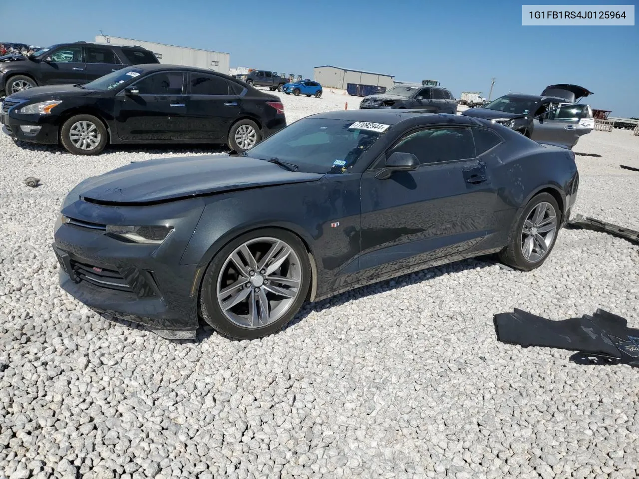 2018 Chevrolet Camaro Lt VIN: 1G1FB1RS4J0125964 Lot: 77092944