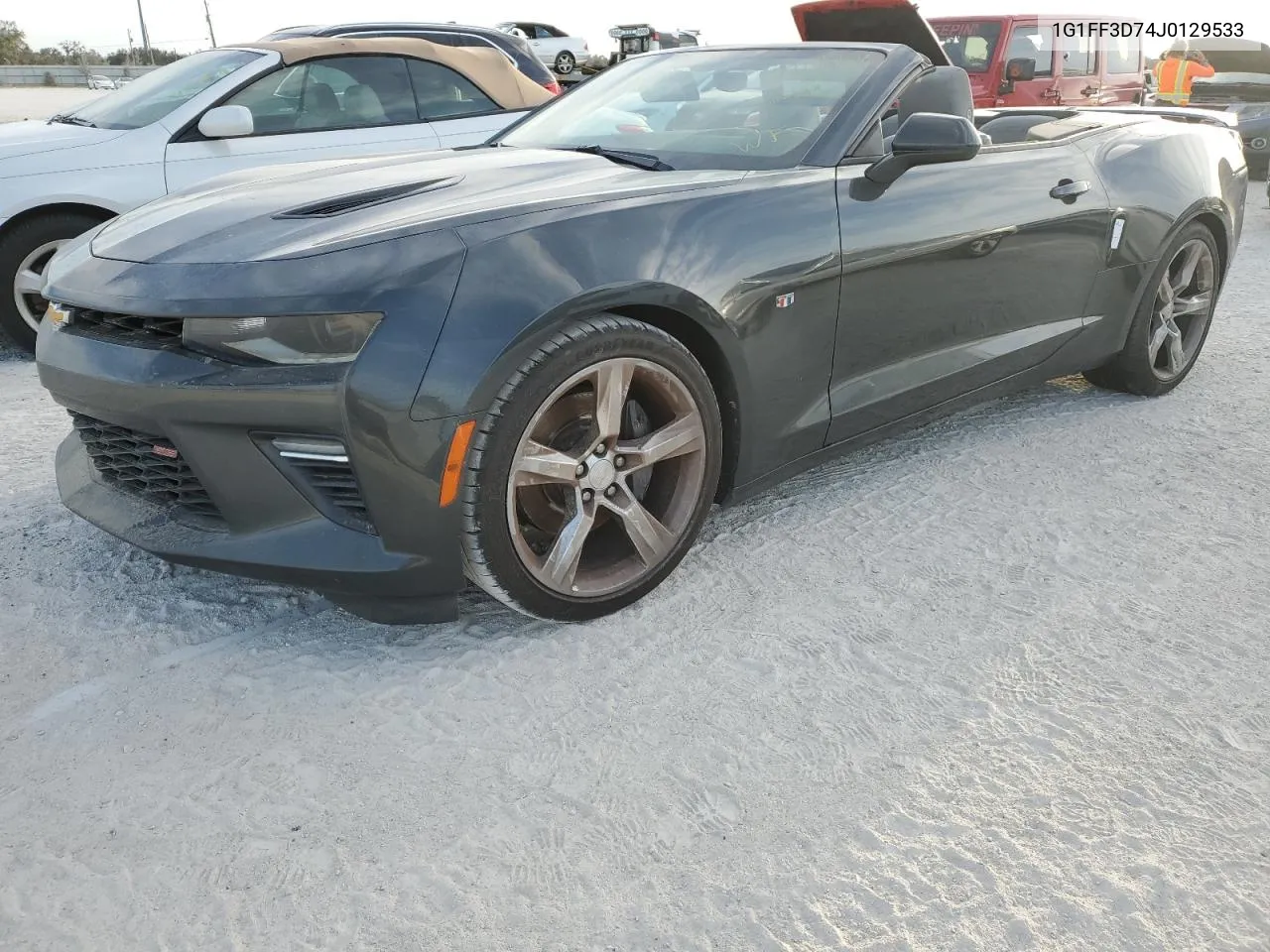 2018 Chevrolet Camaro Ss VIN: 1G1FF3D74J0129533 Lot: 77178644