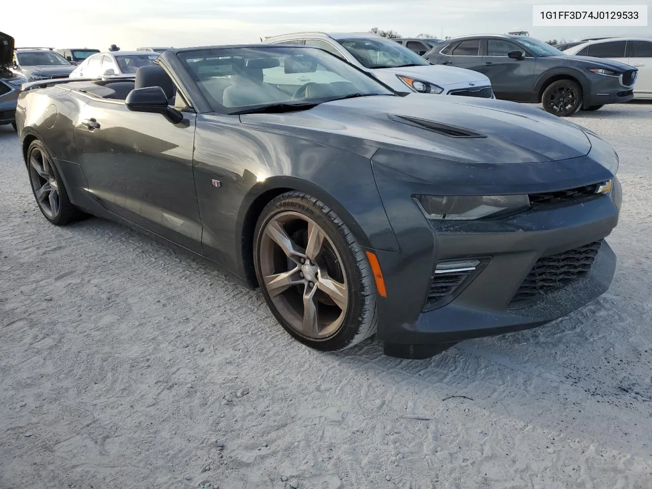 2018 Chevrolet Camaro Ss VIN: 1G1FF3D74J0129533 Lot: 77178644