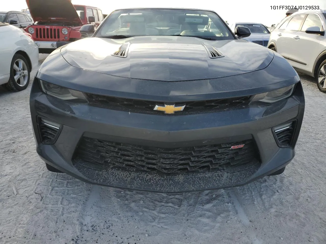 2018 Chevrolet Camaro Ss VIN: 1G1FF3D74J0129533 Lot: 77178644