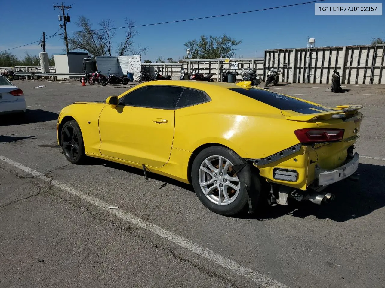 2018 Chevrolet Camaro Ss VIN: 1G1FE1R77J0102357 Lot: 77226464