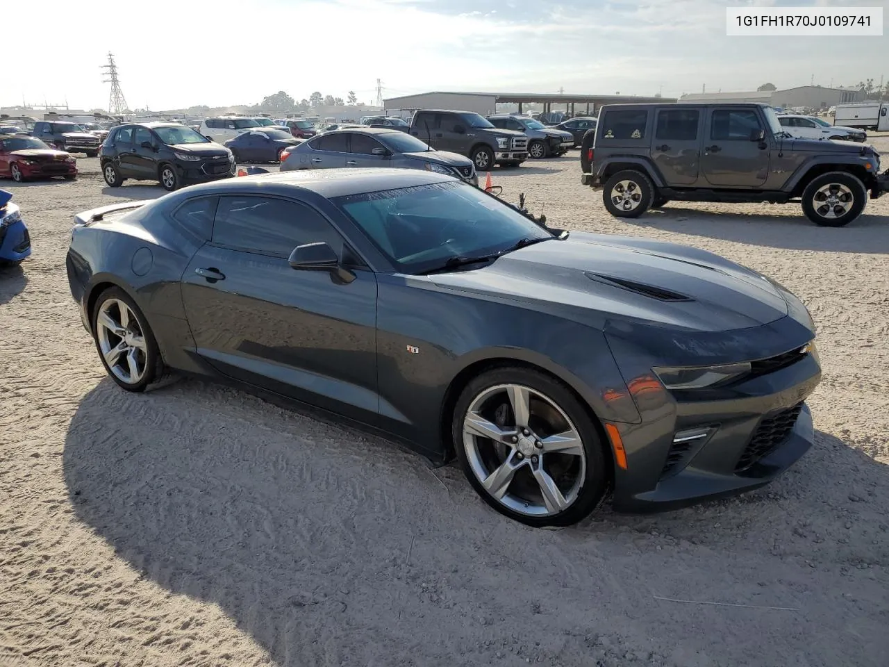 2018 Chevrolet Camaro Ss VIN: 1G1FH1R70J0109741 Lot: 77402714