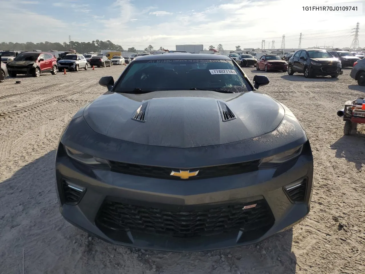 2018 Chevrolet Camaro Ss VIN: 1G1FH1R70J0109741 Lot: 77402714