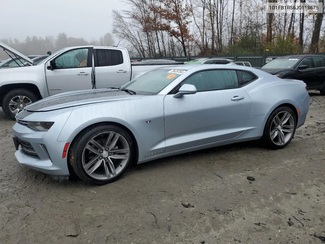 2018 Chevrolet Camaro Lt VIN: 1G1FB1RS6J0118675 Lot: 78428784