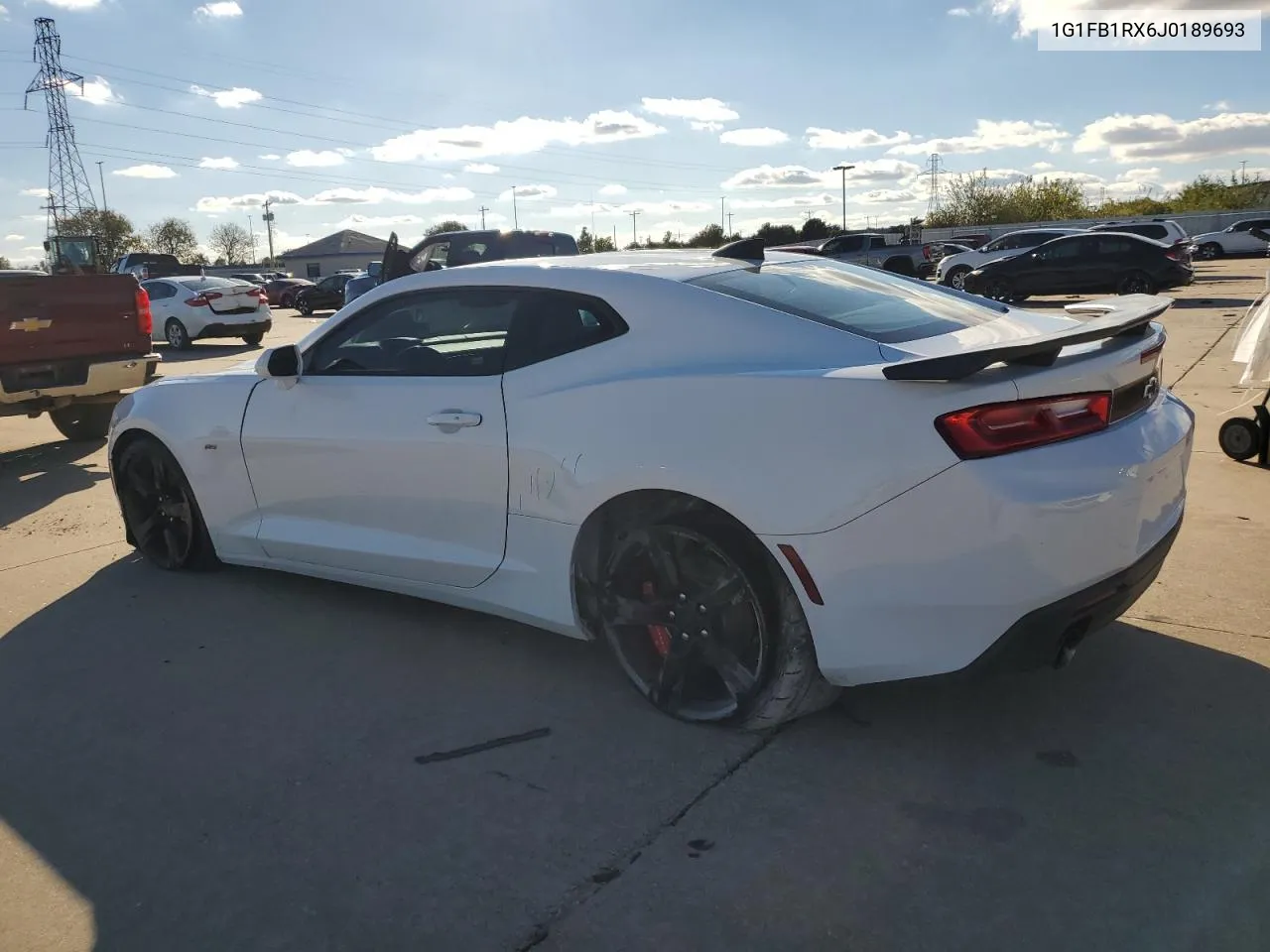 2018 Chevrolet Camaro Lt VIN: 1G1FB1RX6J0189693 Lot: 78471574