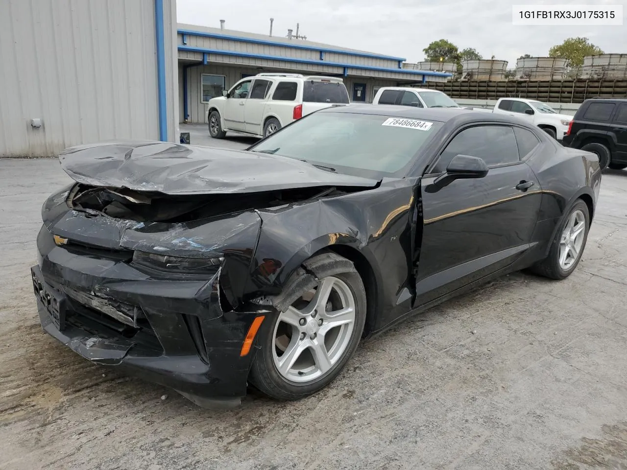 2018 Chevrolet Camaro Lt VIN: 1G1FB1RX3J0175315 Lot: 78486684