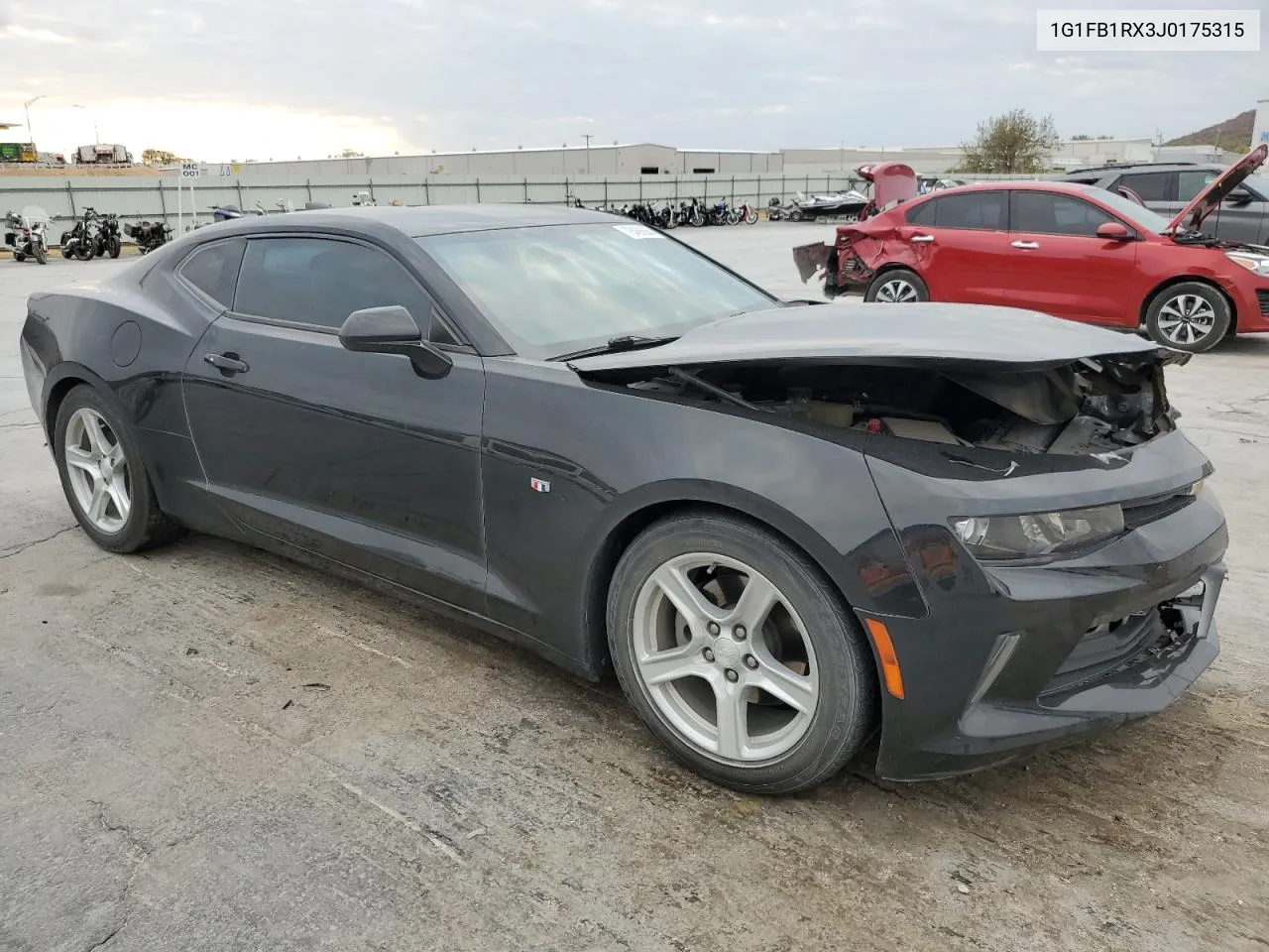 2018 Chevrolet Camaro Lt VIN: 1G1FB1RX3J0175315 Lot: 78486684