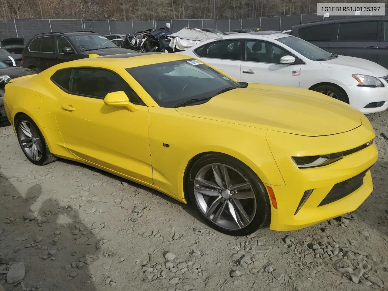 1G1FB1RS1J0135397 2018 Chevrolet Camaro Lt