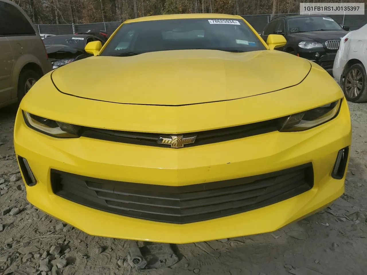 1G1FB1RS1J0135397 2018 Chevrolet Camaro Lt