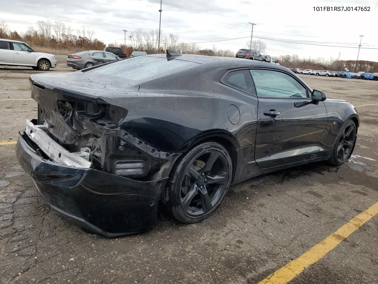 2018 Chevrolet Camaro Lt VIN: 1G1FB1RS7J0147652 Lot: 79285034