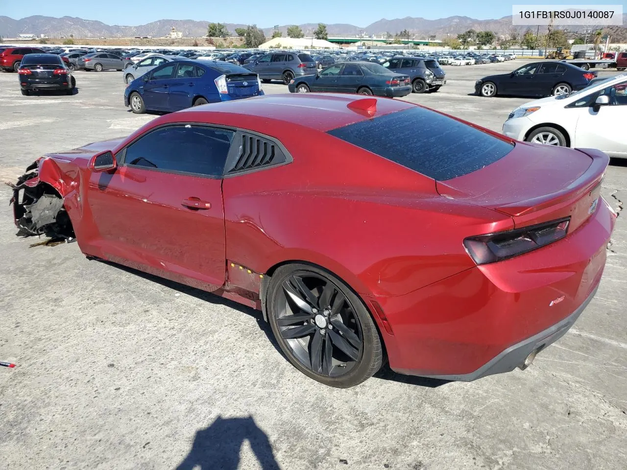 2018 Chevrolet Camaro Lt VIN: 1G1FB1RS0J0140087 Lot: 79341204