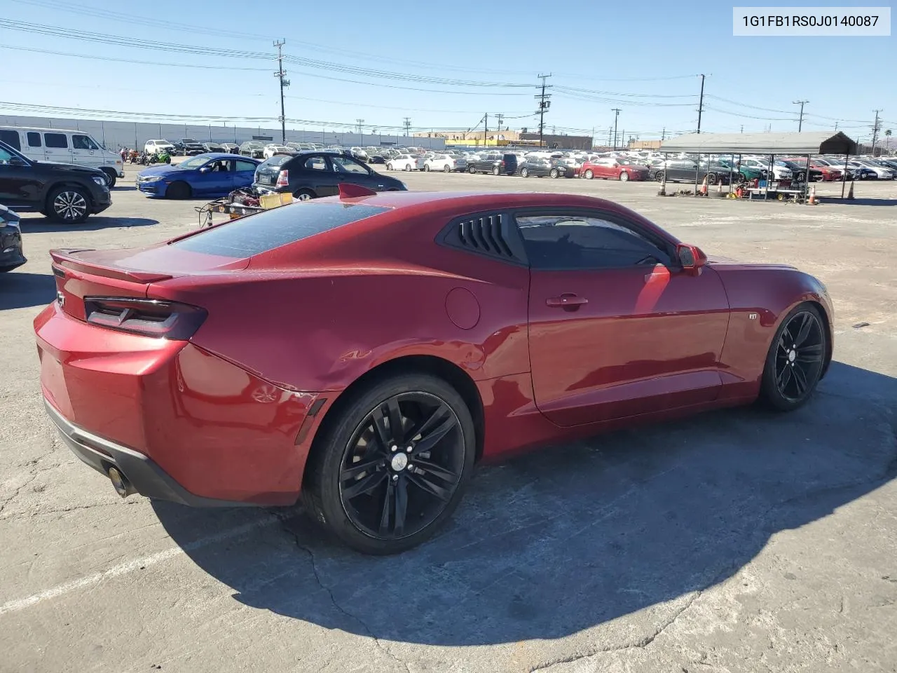 2018 Chevrolet Camaro Lt VIN: 1G1FB1RS0J0140087 Lot: 79341204