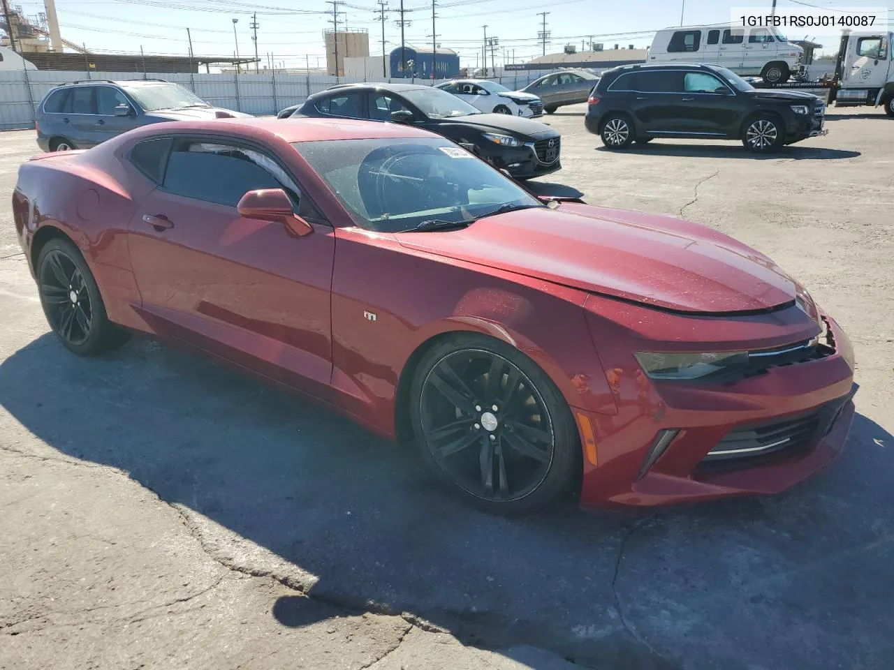 2018 Chevrolet Camaro Lt VIN: 1G1FB1RS0J0140087 Lot: 79341204