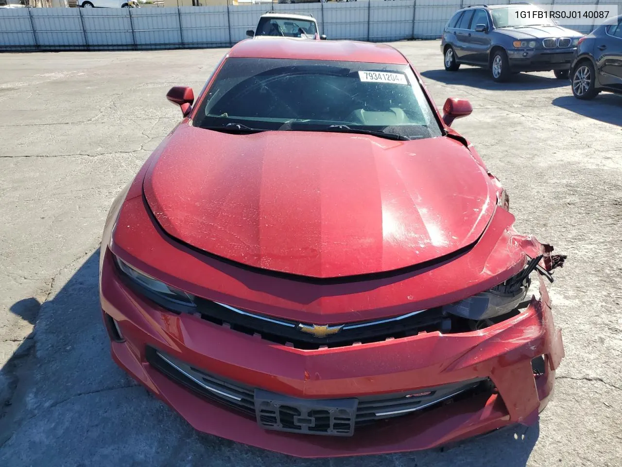 2018 Chevrolet Camaro Lt VIN: 1G1FB1RS0J0140087 Lot: 79341204