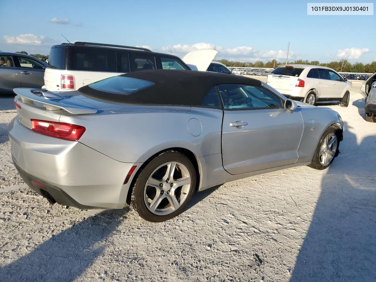 2018 Chevrolet Camaro Lt VIN: 1G1FB3DX9J0130401 Lot: 79718214