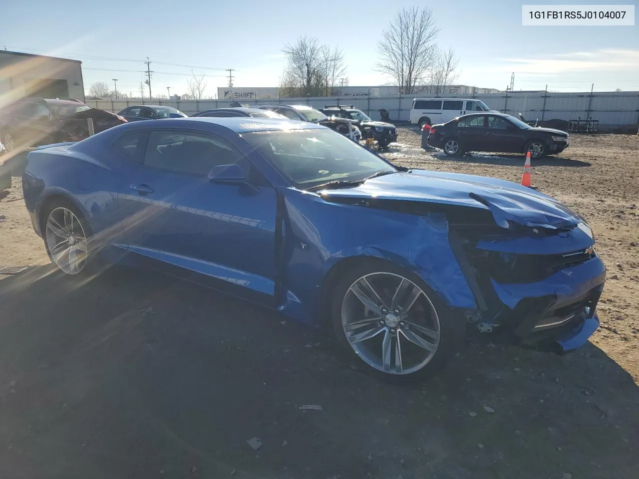 2018 Chevrolet Camaro Lt VIN: 1G1FB1RS5J0104007 Lot: 79826364