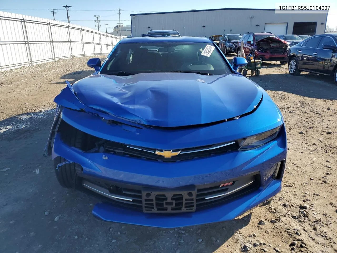 2018 Chevrolet Camaro Lt VIN: 1G1FB1RS5J0104007 Lot: 79826364