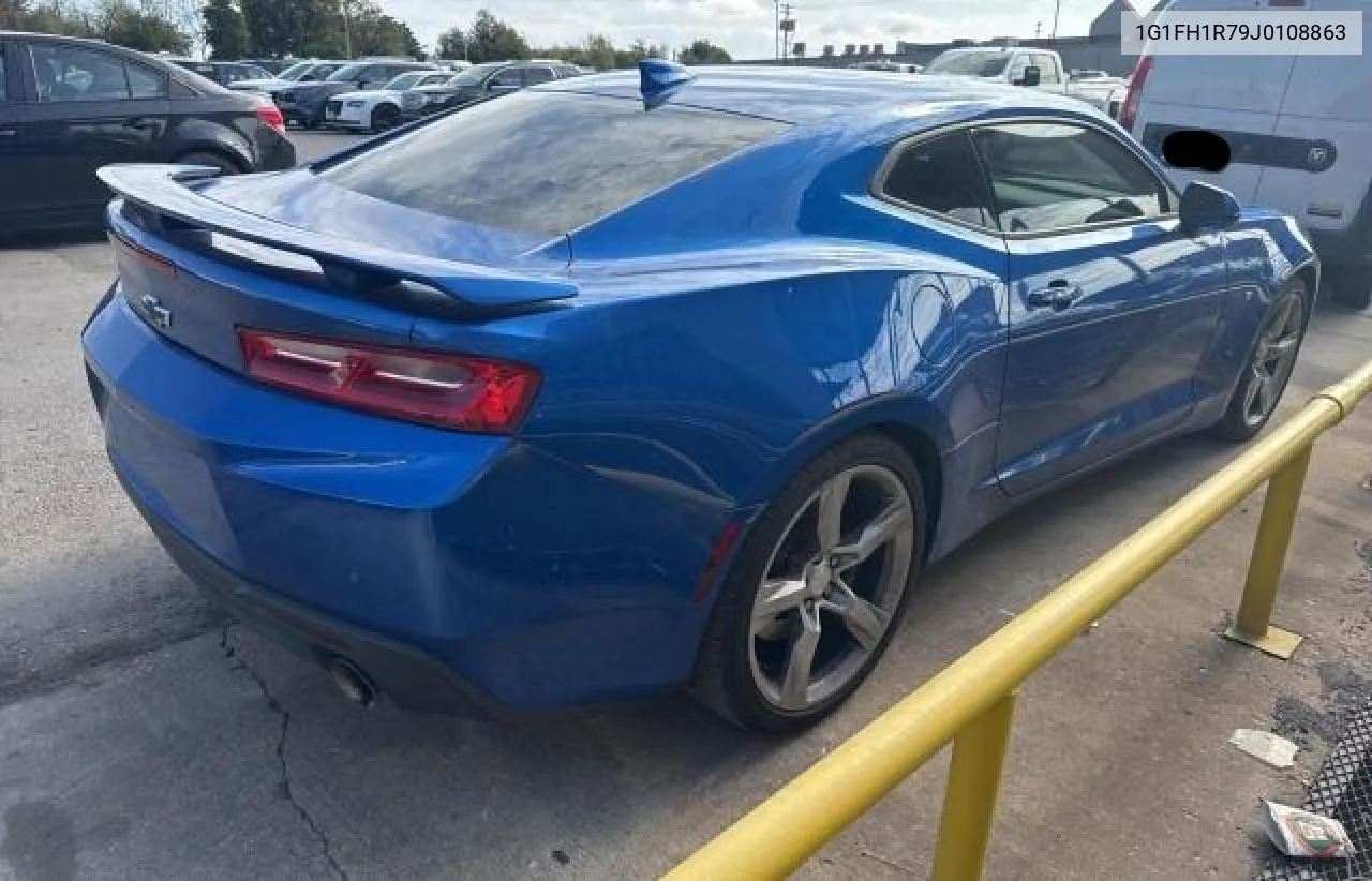 2018 Chevrolet Camaro Ss VIN: 1G1FH1R79J0108863 Lot: 80081954