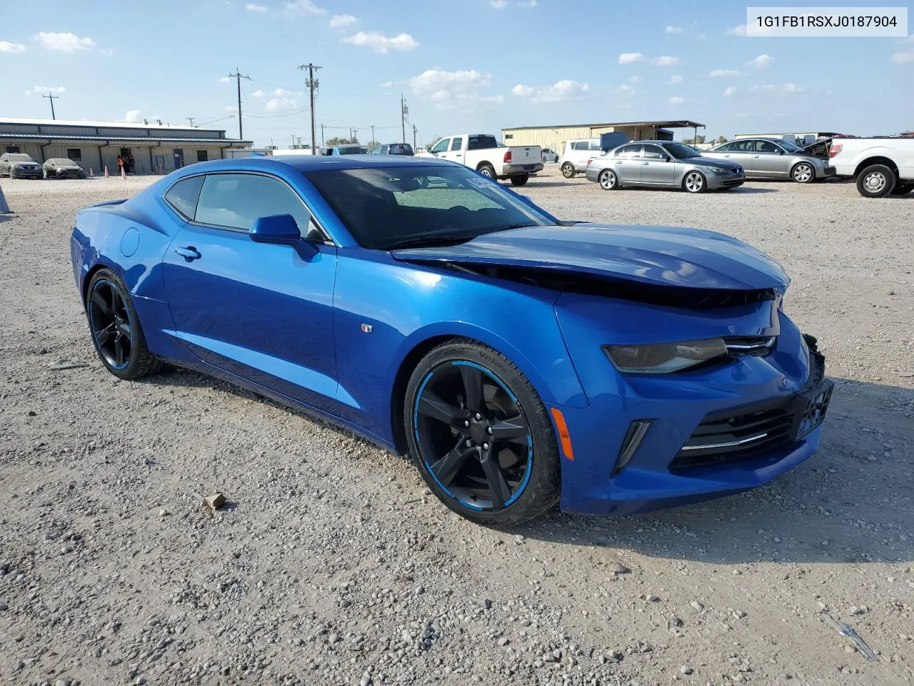 2018 Chevrolet Camaro Lt VIN: 1G1FB1RSXJ0187904 Lot: 80433474