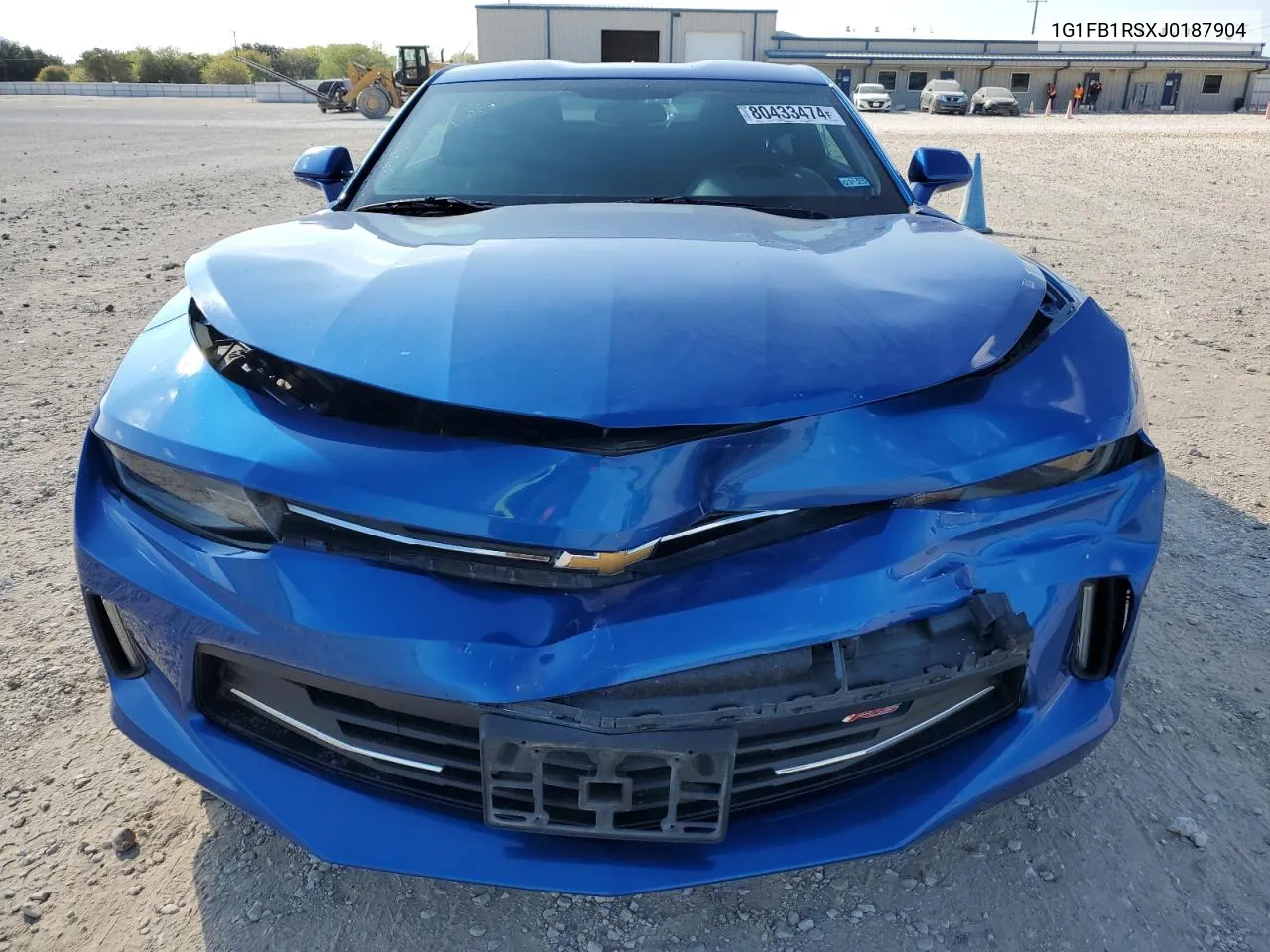 2018 Chevrolet Camaro Lt VIN: 1G1FB1RSXJ0187904 Lot: 80433474