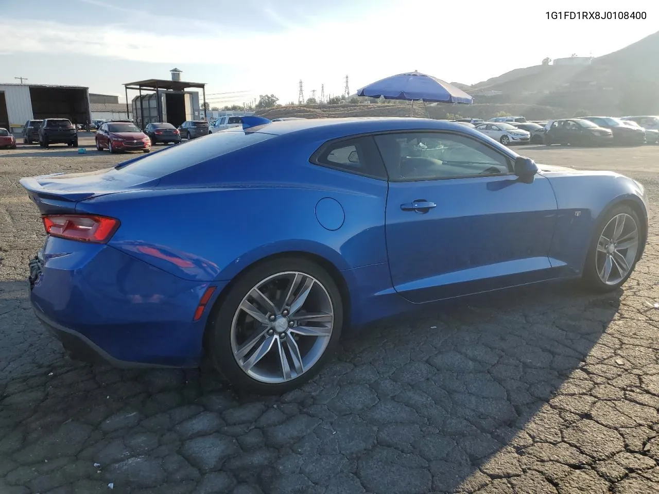 2018 Chevrolet Camaro Lt VIN: 1G1FD1RX8J0108400 Lot: 81160354