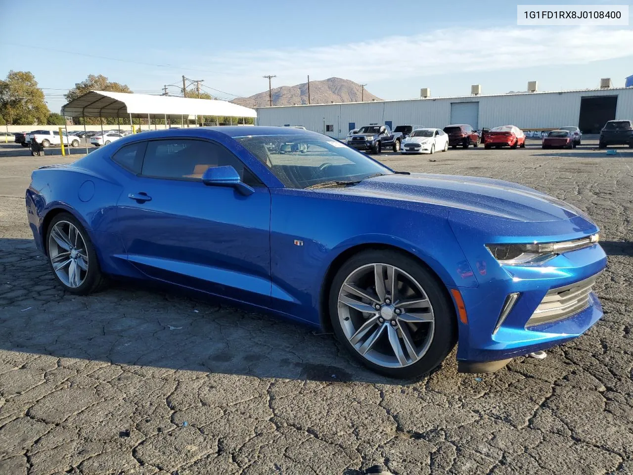 2018 Chevrolet Camaro Lt VIN: 1G1FD1RX8J0108400 Lot: 81160354