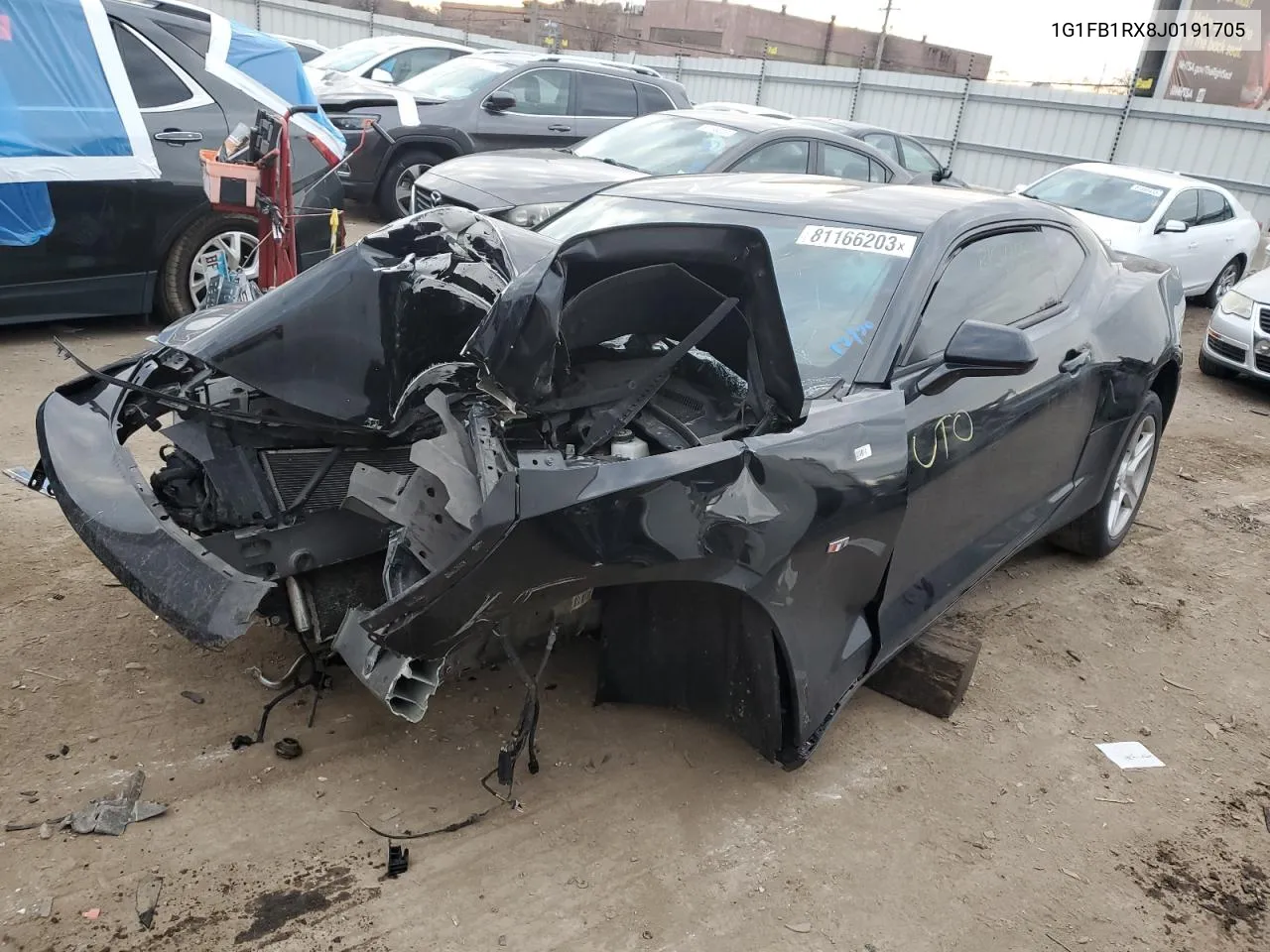 1G1FB1RX8J0191705 2018 Chevrolet Camaro Lt