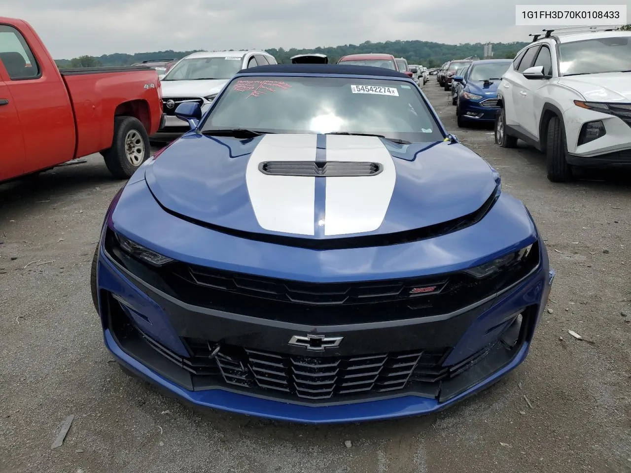 1G1FH3D70K0108433 2019 Chevrolet Camaro Ss