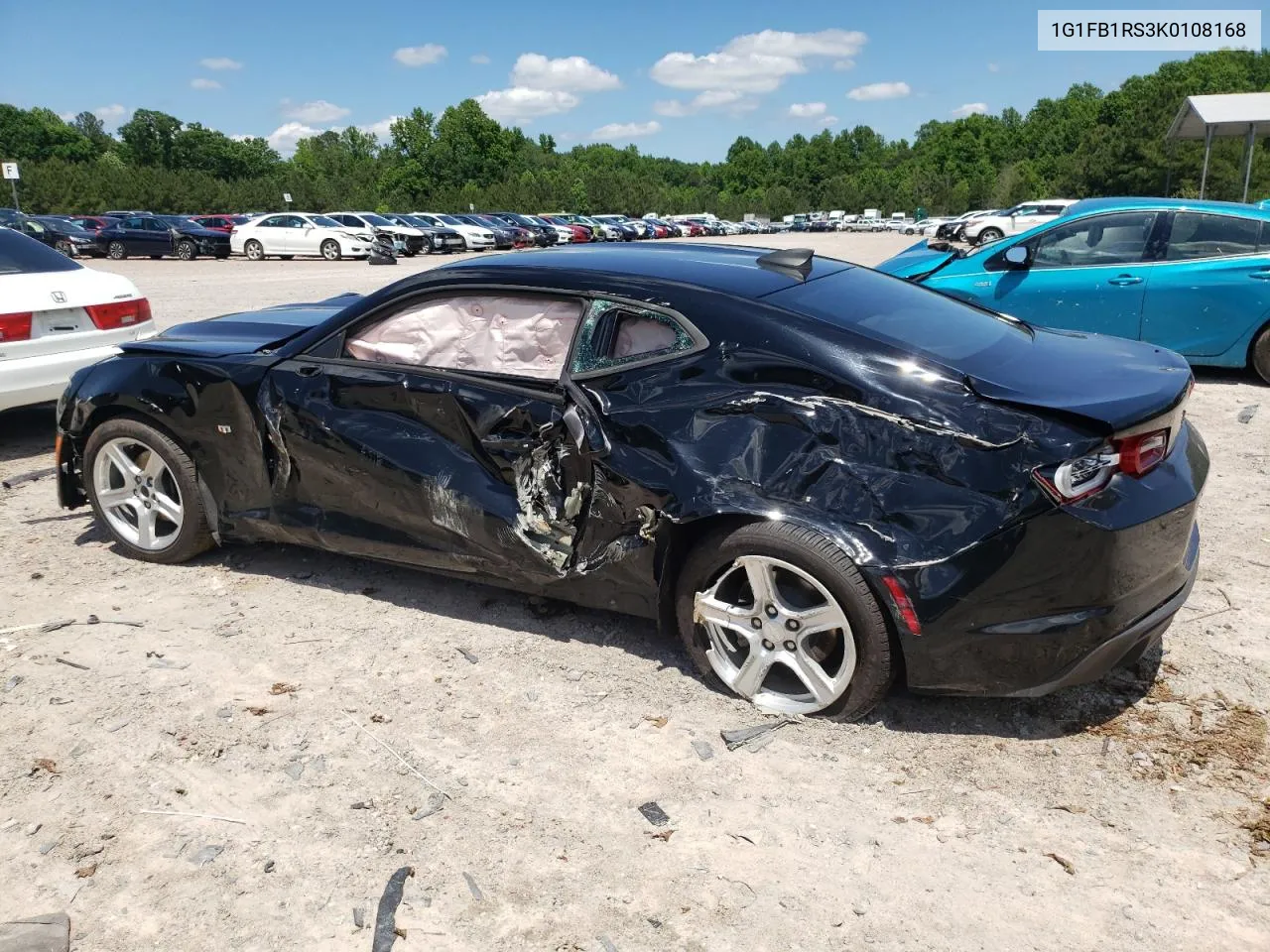 2019 Chevrolet Camaro Ls VIN: 1G1FB1RS3K0108168 Lot: 55709054