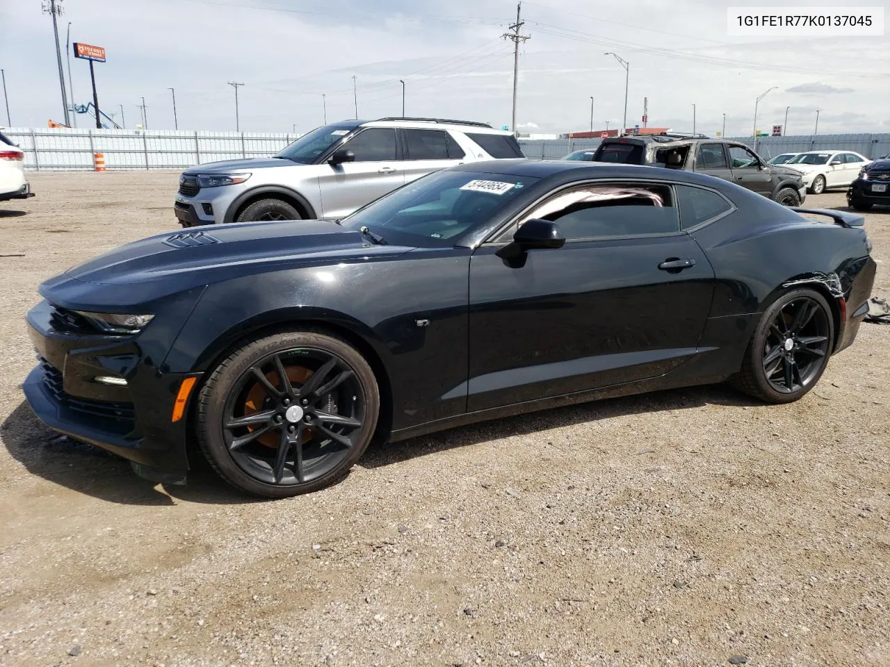 2019 Chevrolet Camaro Ss VIN: 1G1FE1R77K0137045 Lot: 57449654