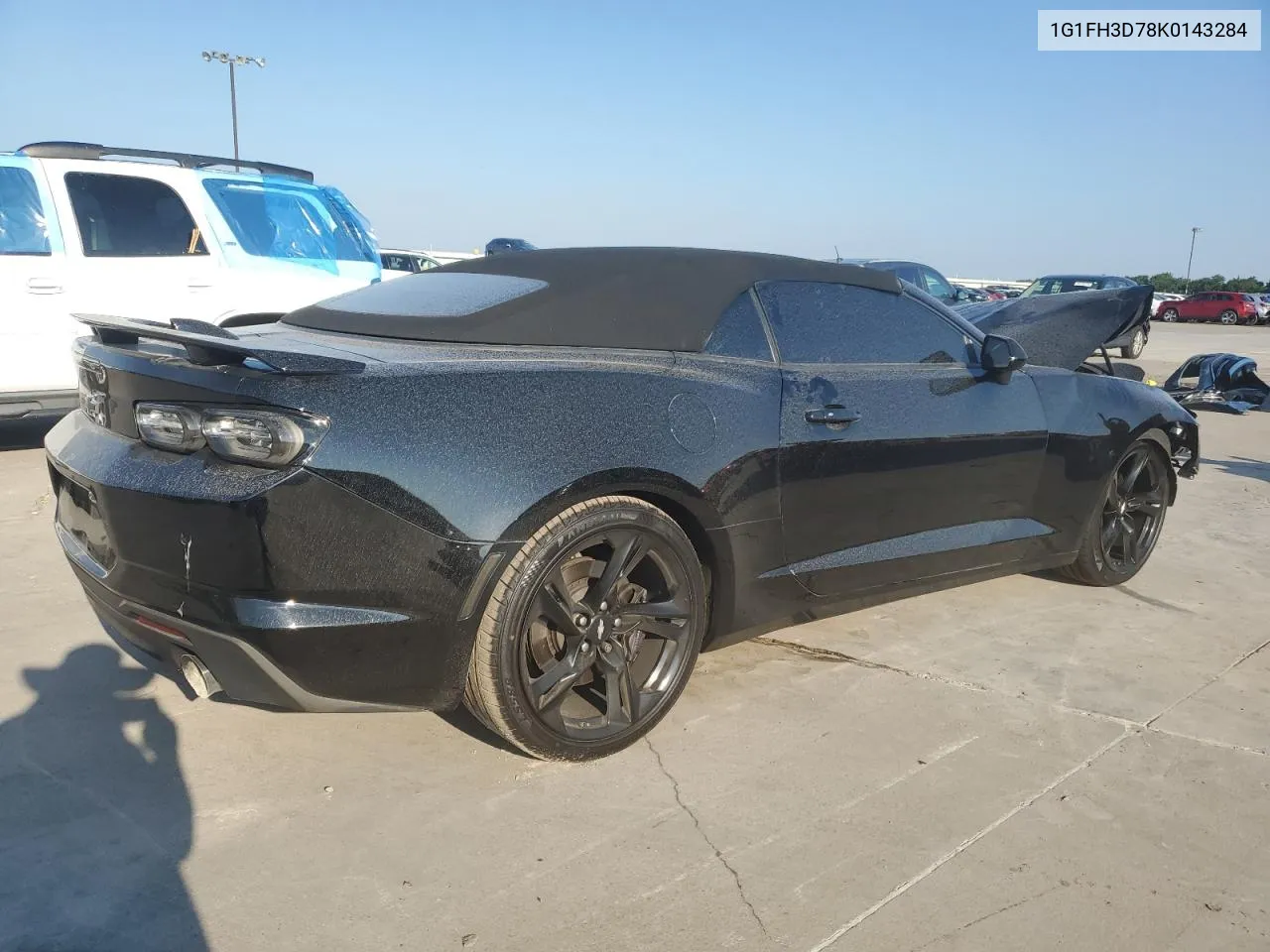 2019 Chevrolet Camaro Ss VIN: 1G1FH3D78K0143284 Lot: 58683534