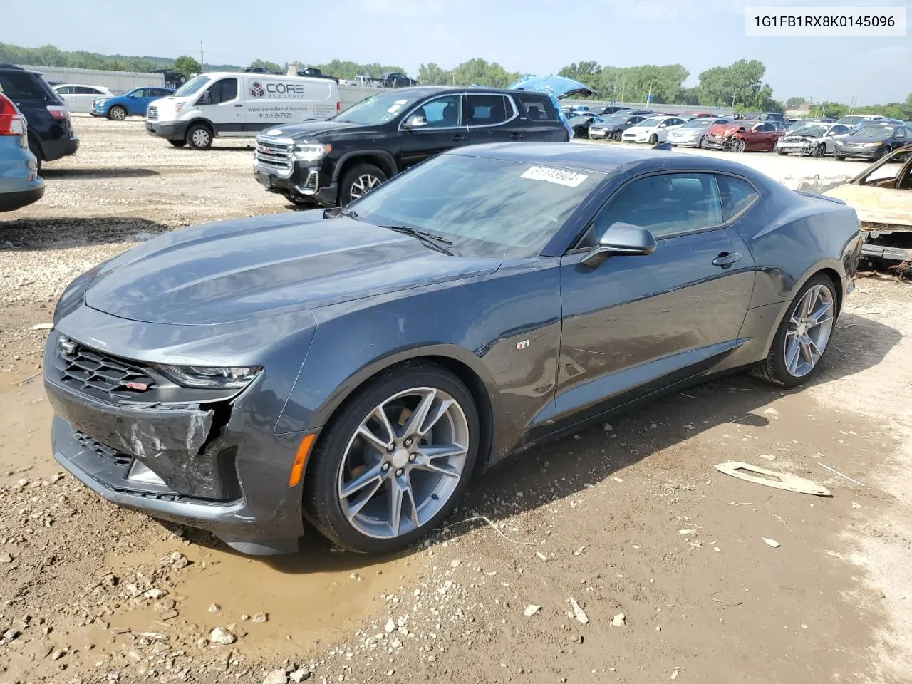 2019 Chevrolet Camaro Ls VIN: 1G1FB1RX8K0145096 Lot: 61143904