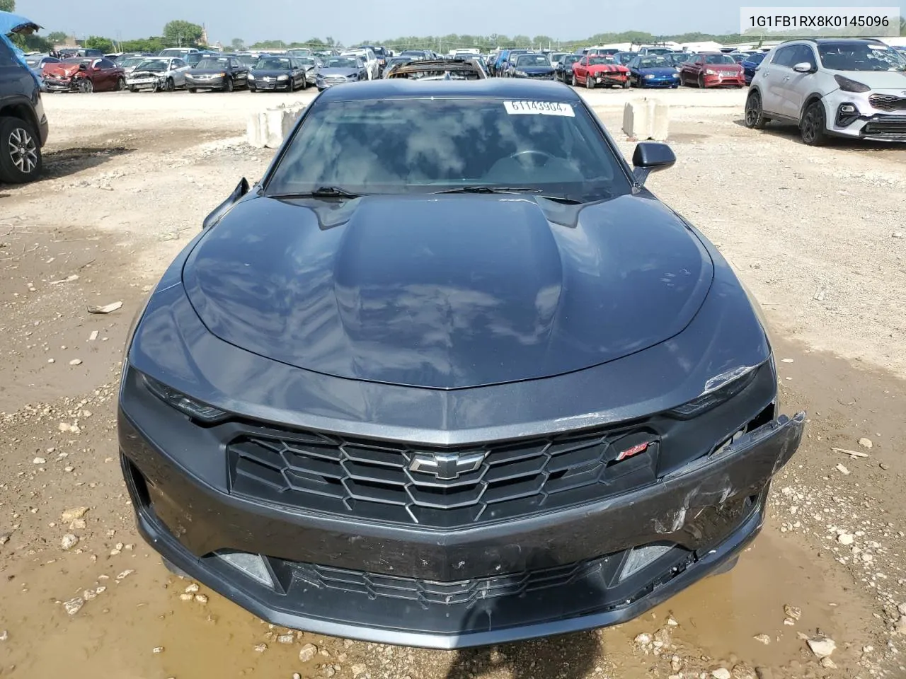 2019 Chevrolet Camaro Ls VIN: 1G1FB1RX8K0145096 Lot: 61143904