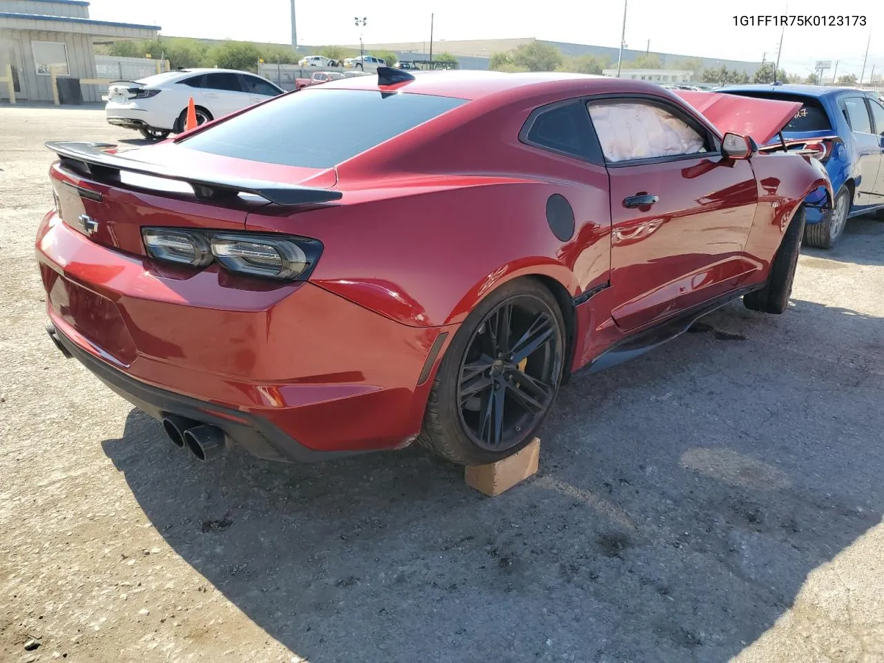 2019 Chevrolet Camaro Ss VIN: 1G1FF1R75K0123173 Lot: 61154364