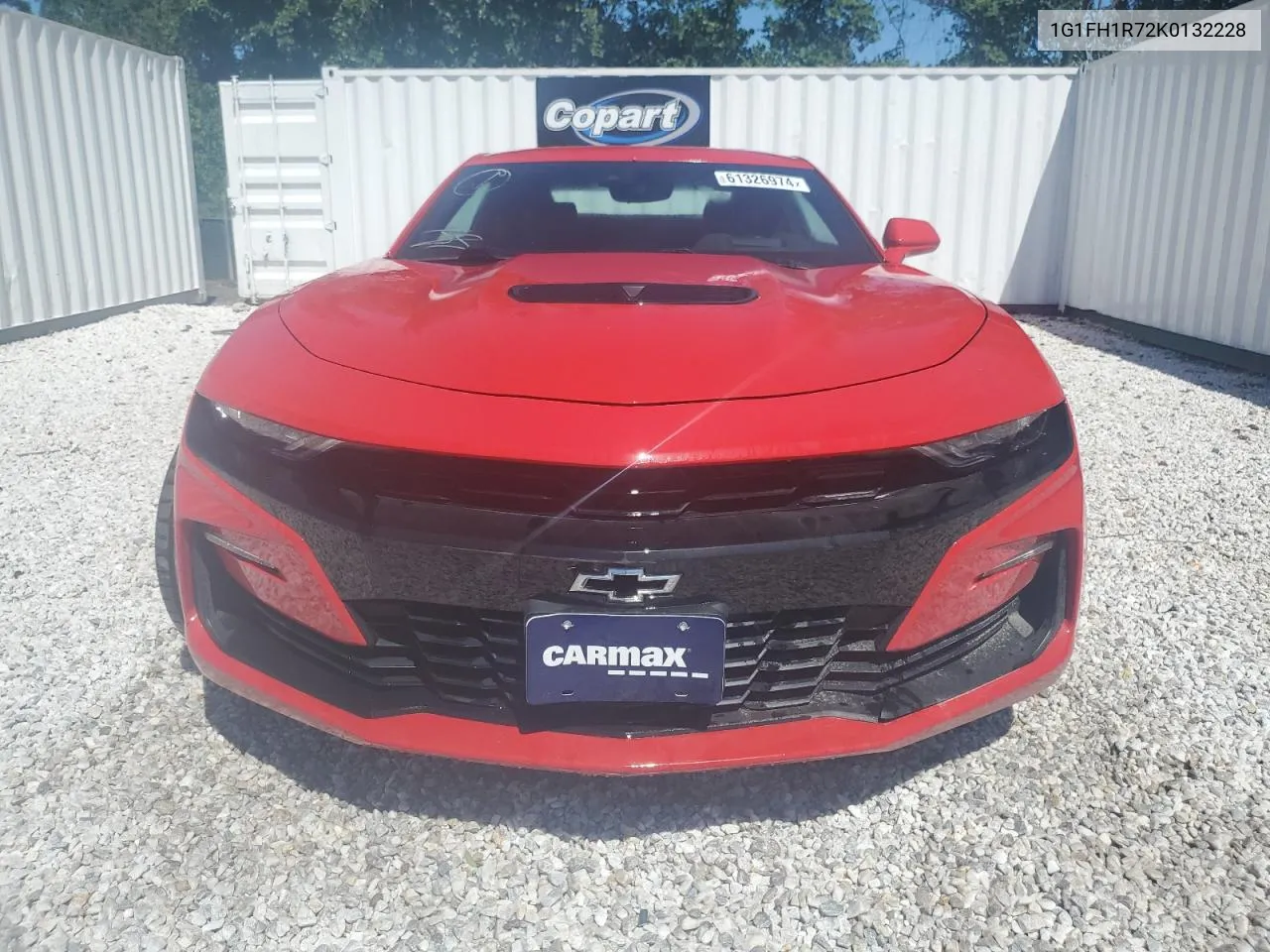 1G1FH1R72K0132228 2019 Chevrolet Camaro Ss