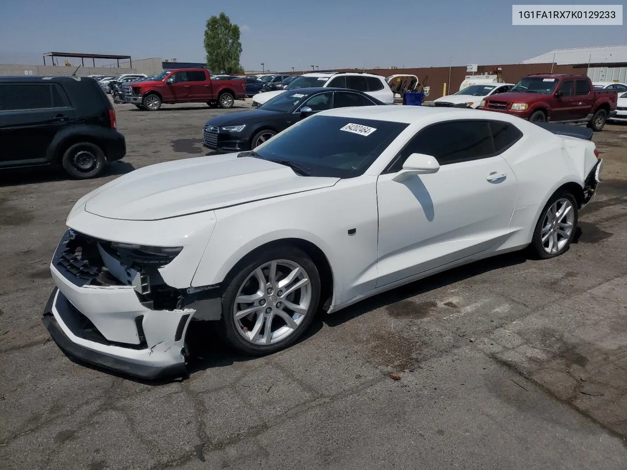 2019 Chevrolet Camaro Ls VIN: 1G1FA1RX7K0129233 Lot: 64202464