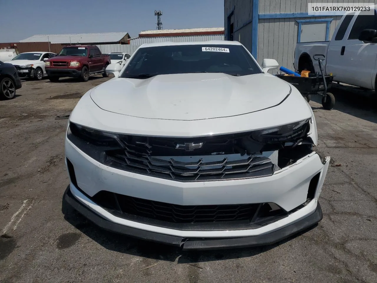 2019 Chevrolet Camaro Ls VIN: 1G1FA1RX7K0129233 Lot: 64202464