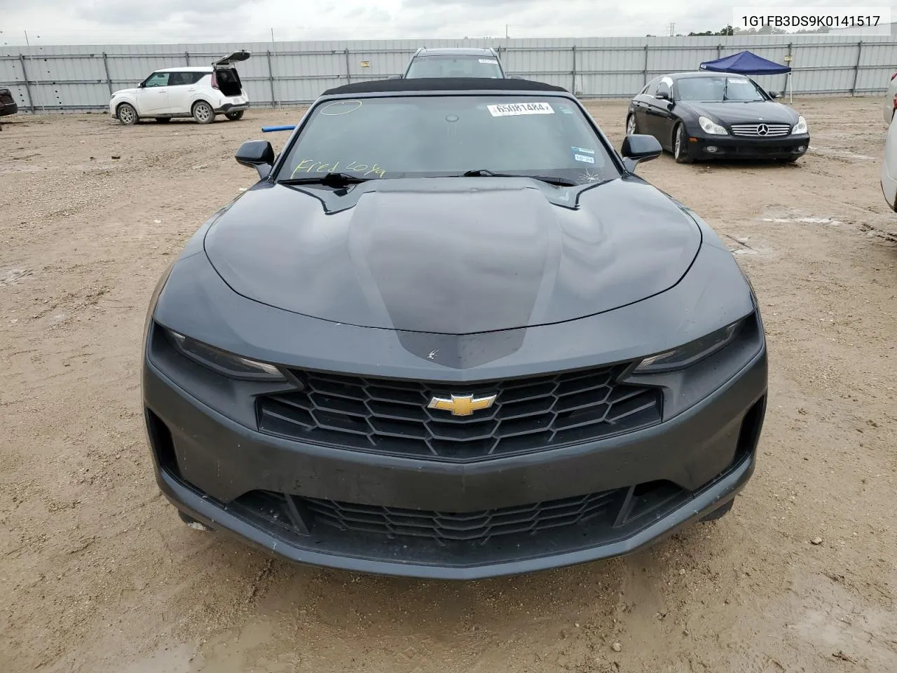 2019 Chevrolet Camaro Ls VIN: 1G1FB3DS9K0141517 Lot: 65081484