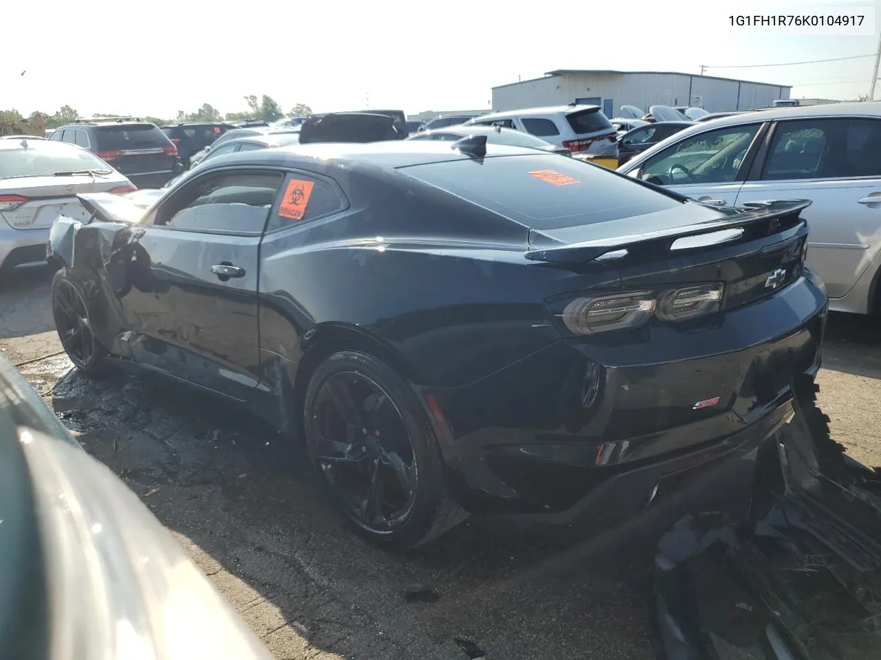 2019 Chevrolet Camaro Ss VIN: 1G1FH1R76K0104917 Lot: 65942444