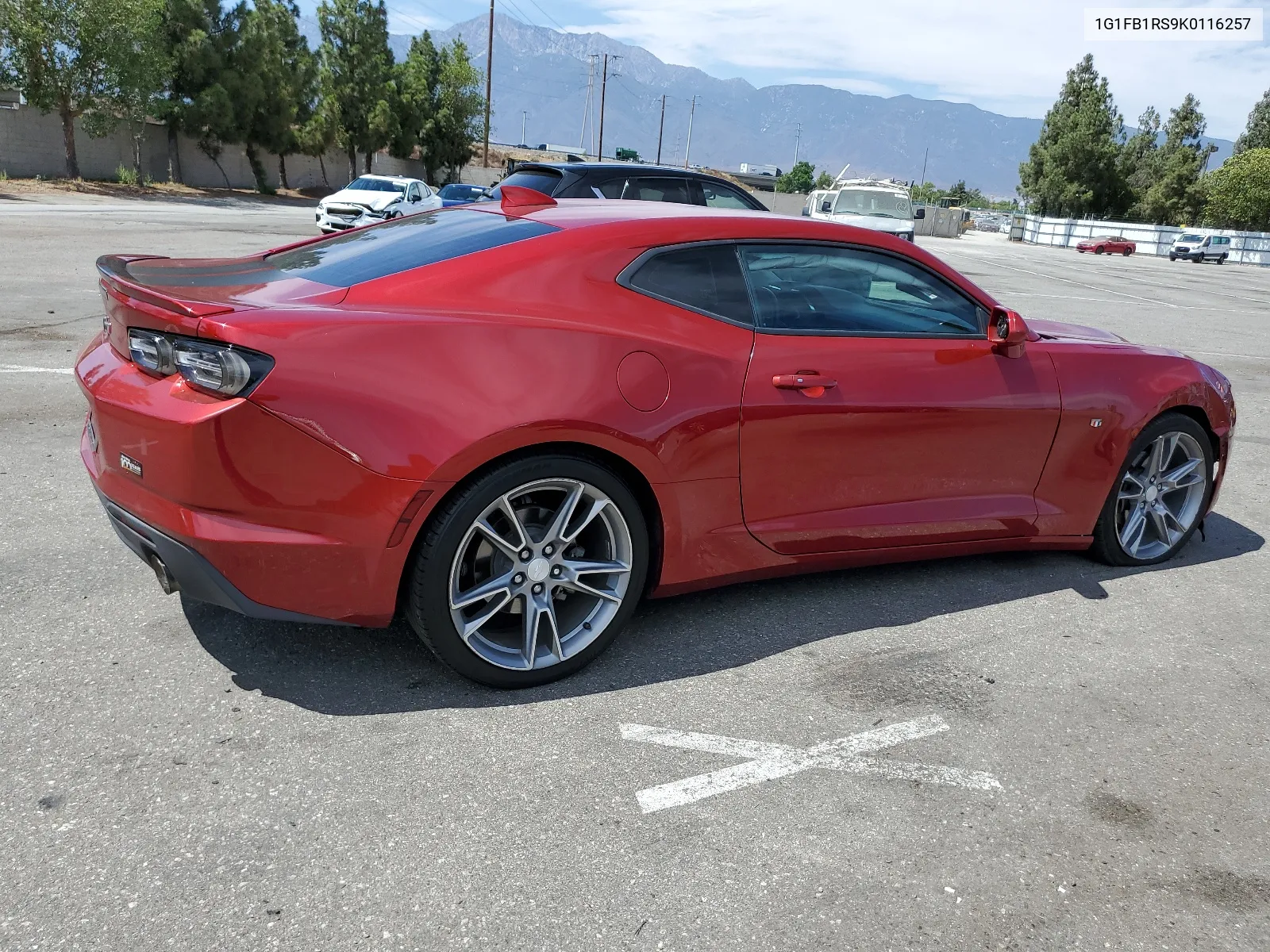 2019 Chevrolet Camaro Ls VIN: 1G1FB1RS9K0116257 Lot: 66258224