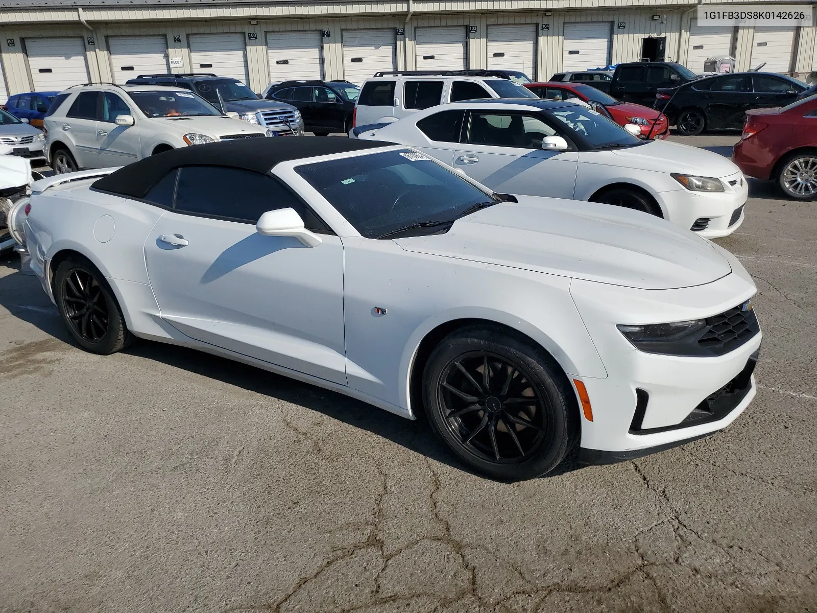 2019 Chevrolet Camaro Ls VIN: 1G1FB3DS8K0142626 Lot: 66700804