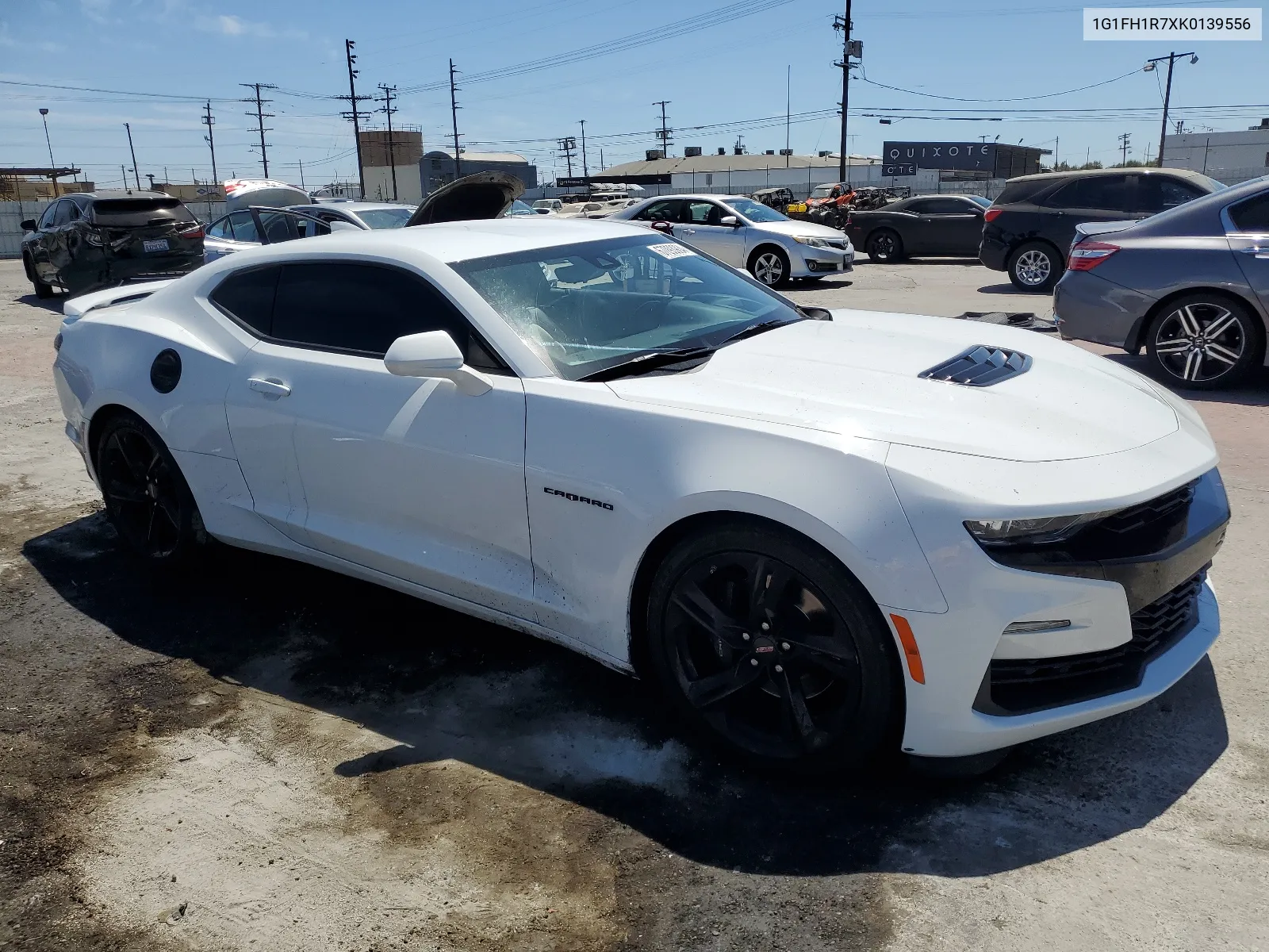 2019 Chevrolet Camaro Ss VIN: 1G1FH1R7XK0139556 Lot: 67093904