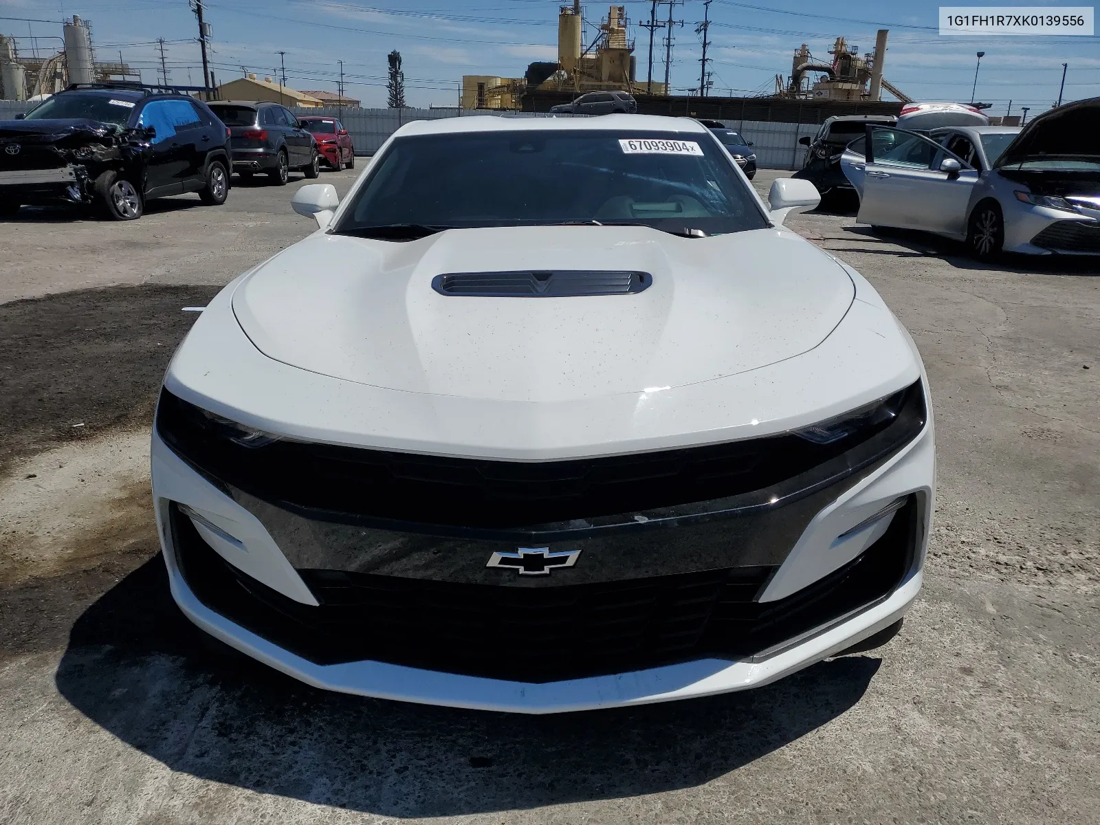 2019 Chevrolet Camaro Ss VIN: 1G1FH1R7XK0139556 Lot: 67093904