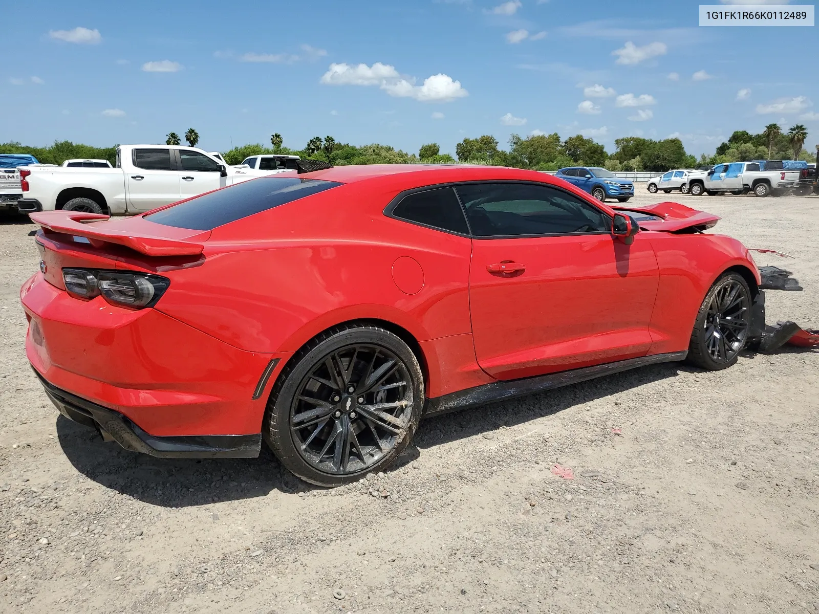 2019 Chevrolet Camaro Zl1 VIN: 1G1FK1R66K0112489 Lot: 67573924