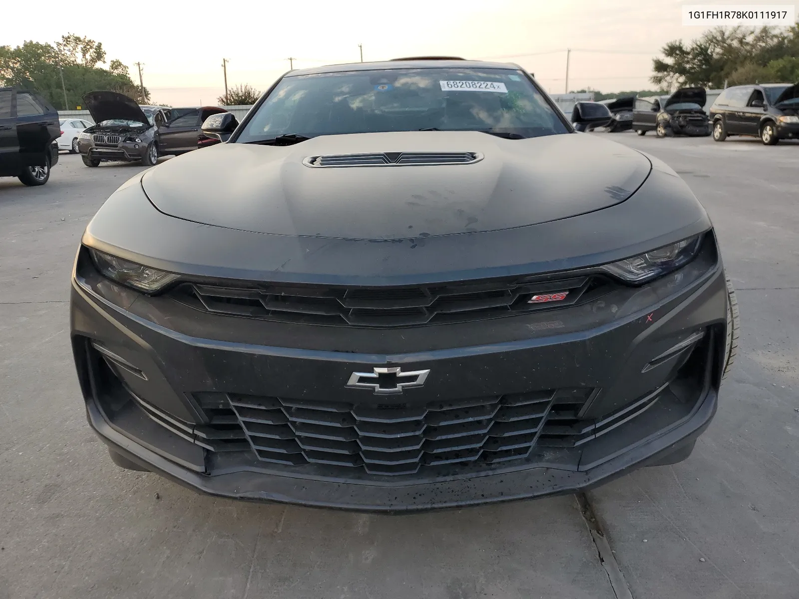 2019 Chevrolet Camaro Ss VIN: 1G1FH1R78K0111917 Lot: 68208224