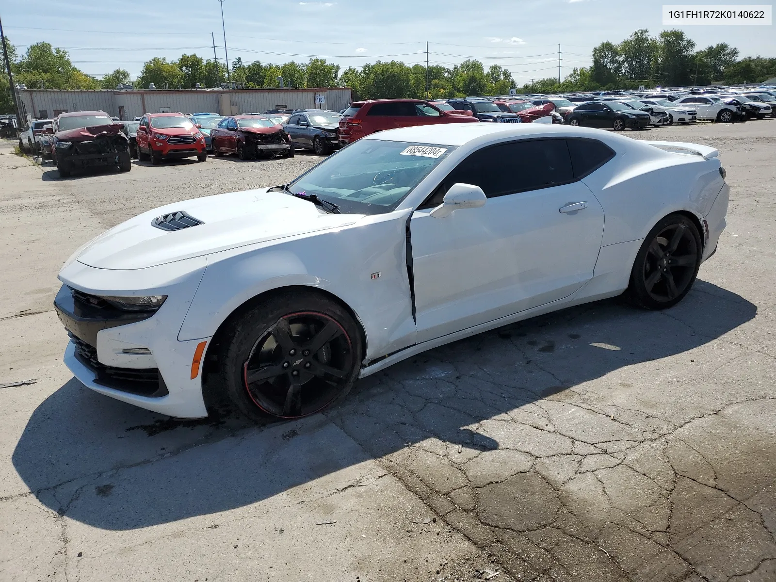 2019 Chevrolet Camaro Ss VIN: 1G1FH1R72K0140622 Lot: 68544204