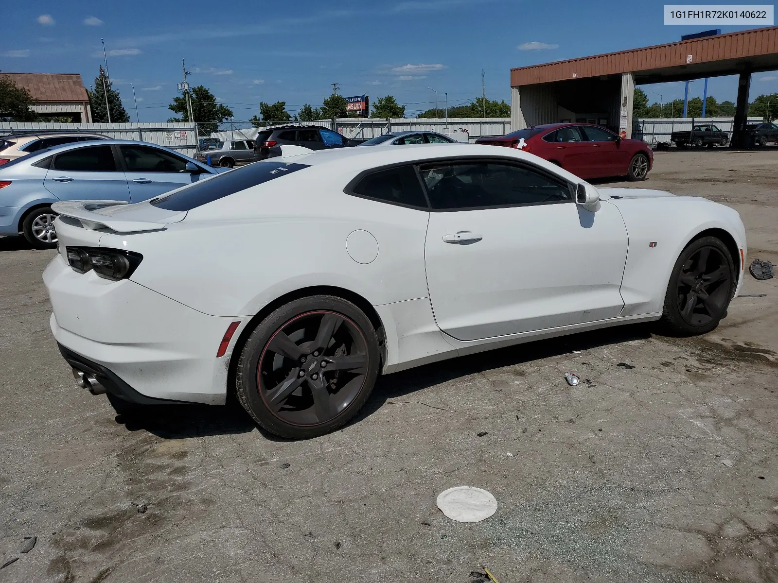 2019 Chevrolet Camaro Ss VIN: 1G1FH1R72K0140622 Lot: 68544204